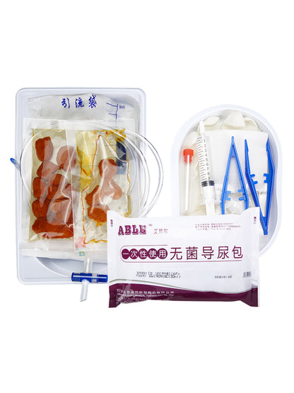 Sterile catheterization bag