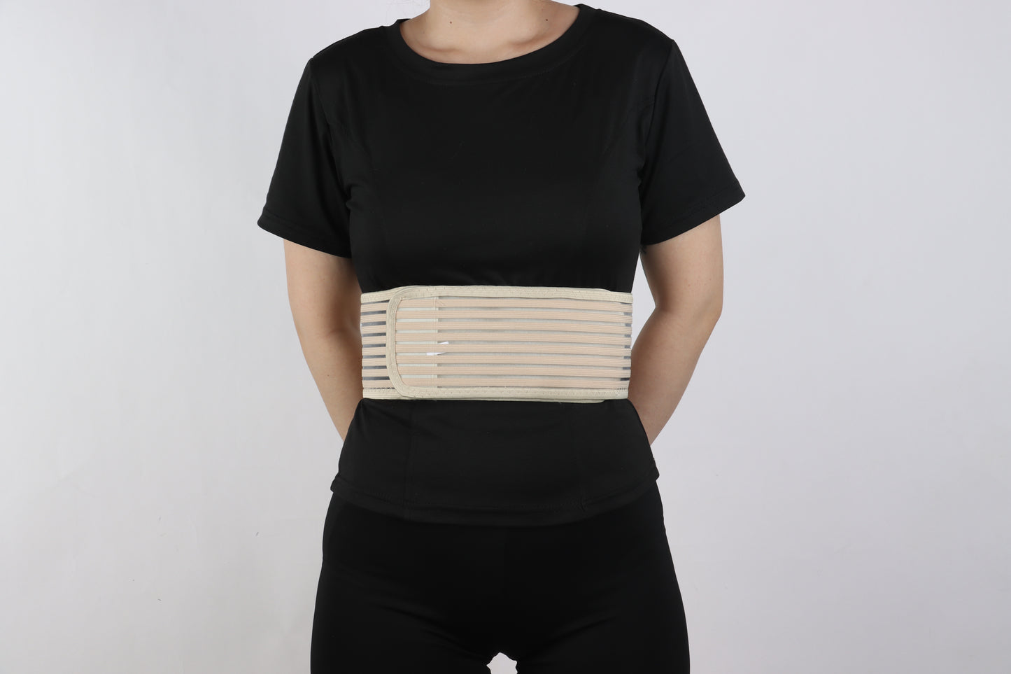 Elastic narrow waistband