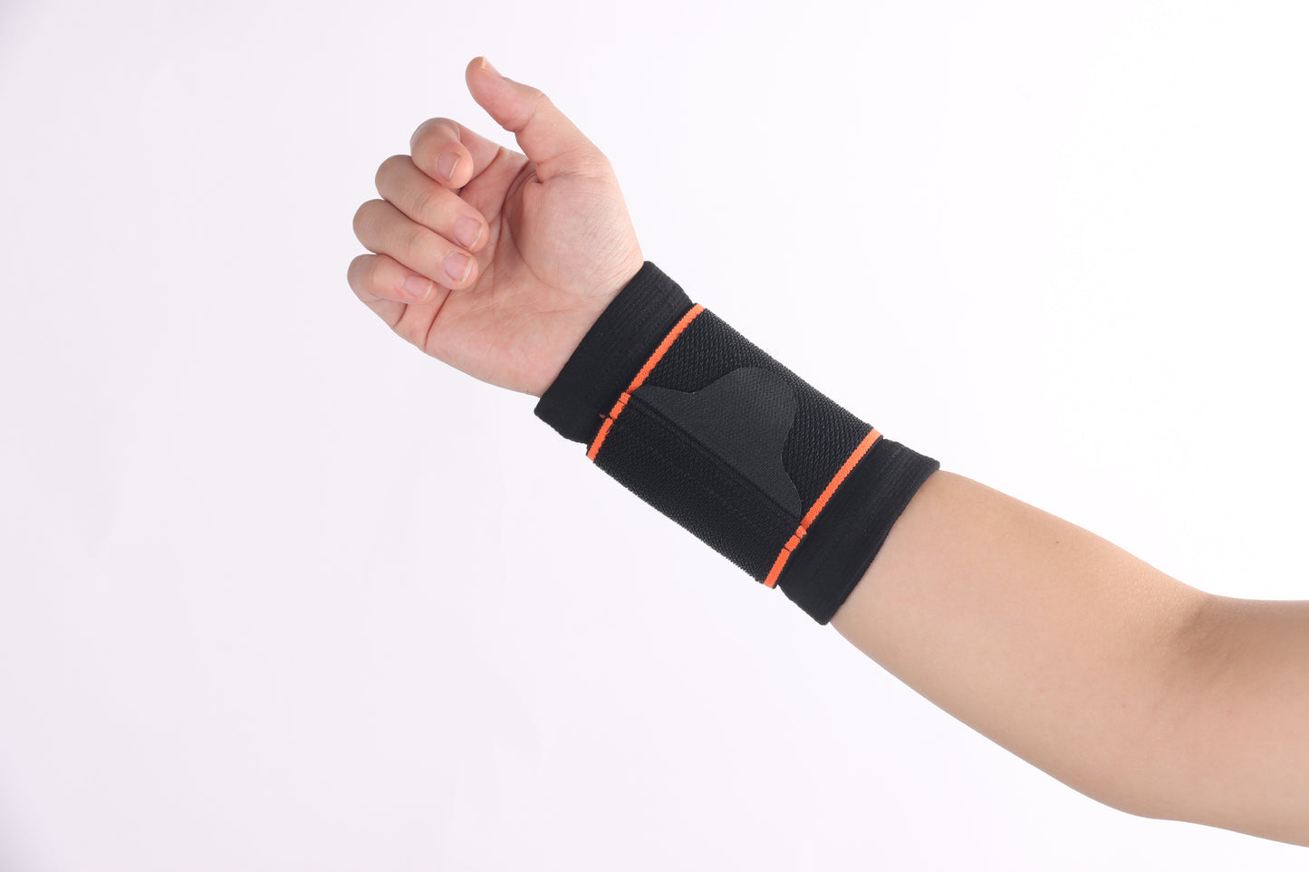 Orange edge elastic wristband