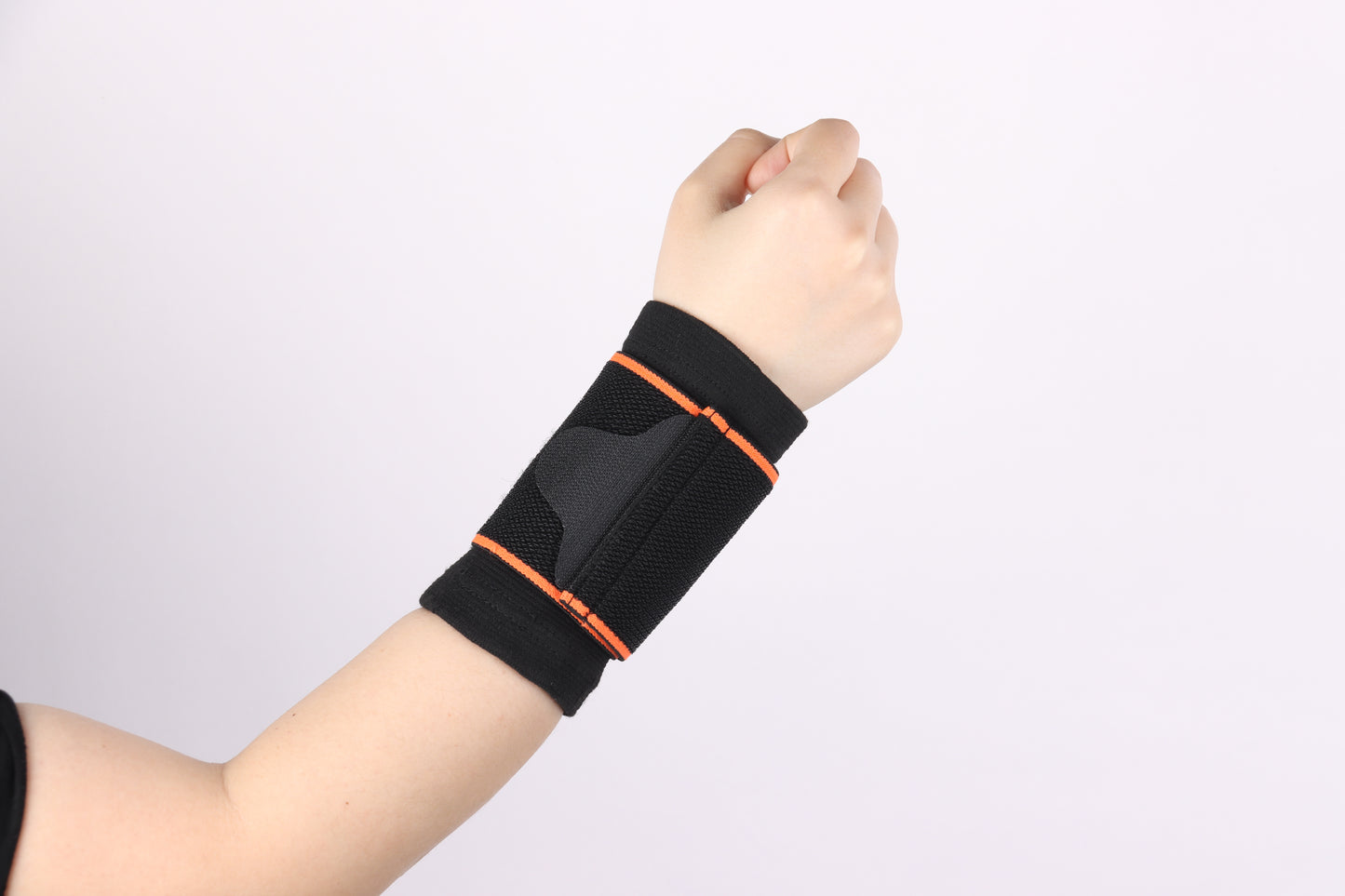 Orange edge elastic wristband