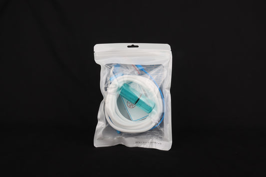 Headset nasal oxygen cannula