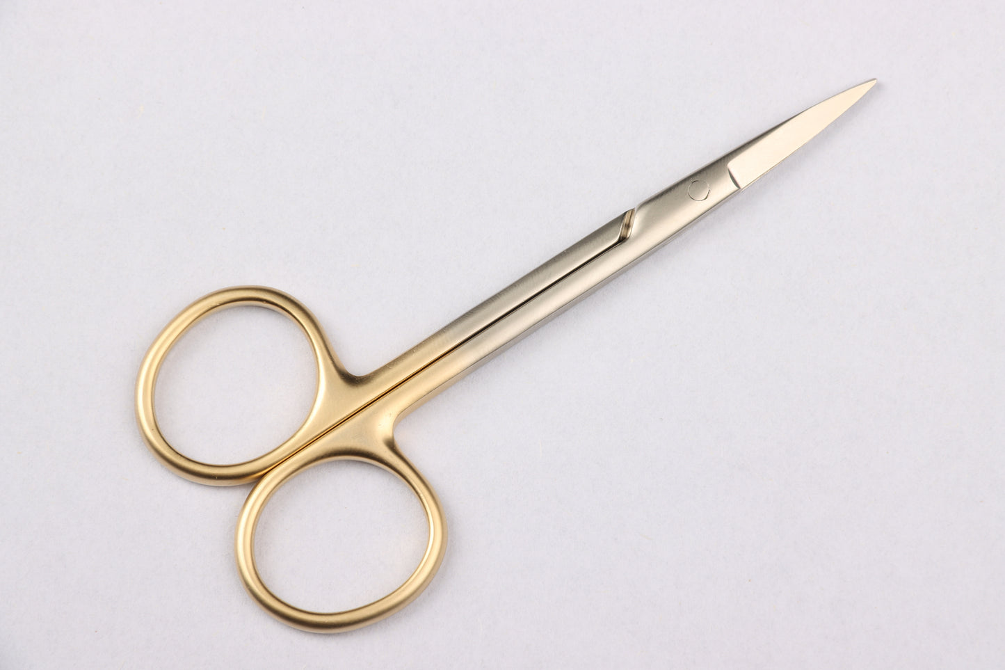 Gold handle ophthalmic scissors