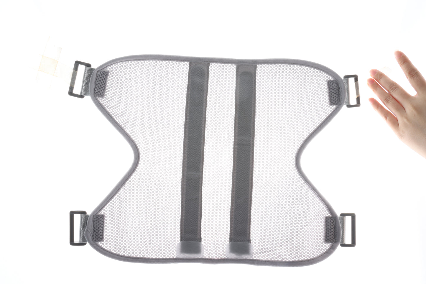 Gray forearm steel sling