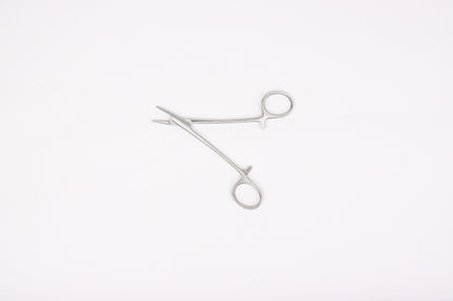 Ophthalmic needle holder