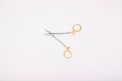 Ophthalmic needle holder