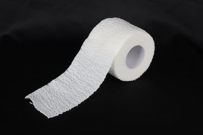 Cotton type self-adhesive bandage