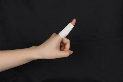 Cotton type self-adhesive bandage