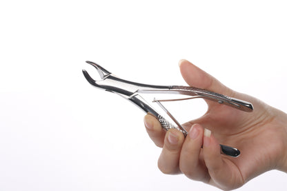 Children's deciduous tooth extraction forceps