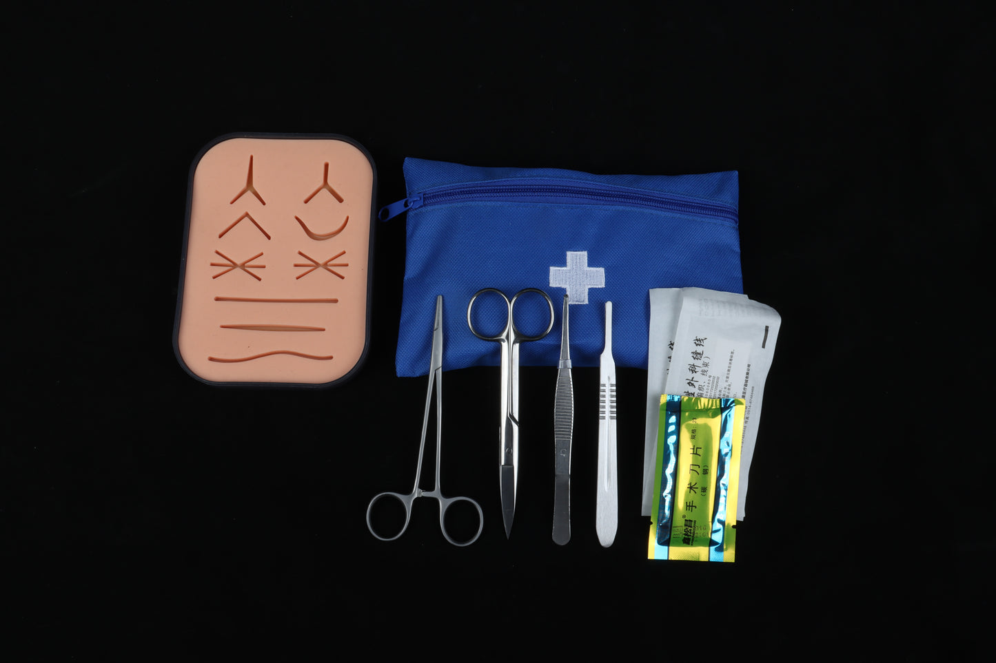 Needle holding instrument practice pack